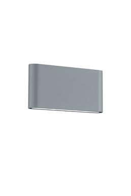 Applique extérieure bidirectionnelle Trio Gris Fonte d'aluminium 227660287