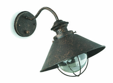 Applique extérieure classique Faro nautica Marron Fer 71110
