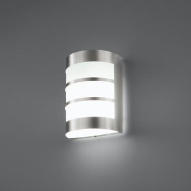 Applique extérieure contemporaine Faro Cela Nickel Acier inoxydable 72281