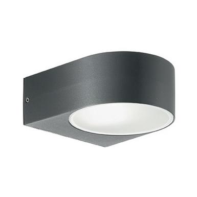 Applique extérieure design Ideal lux Iko Gris anthracite Aluminium 018515