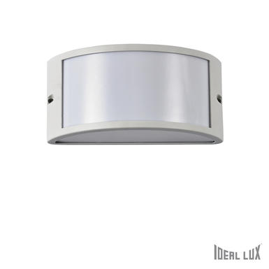 Applique extérieure design Ideal lux Rex Blanc Aluminium 092393