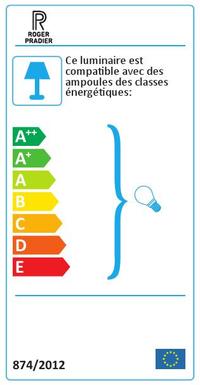 Applique extérieure design Roger Pradier Faktory 122001_