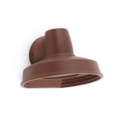 Applique extérieure indusrielle Faro Bronx Marron Aluminium 71194