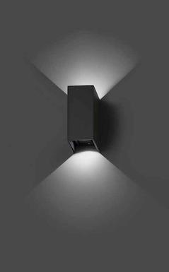 Applique extérieure led Faro Blind Gris anthracite Aluminium 70634