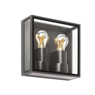 Applique extérieure led Faro Pomo Gris anthracite Aluminium 71306