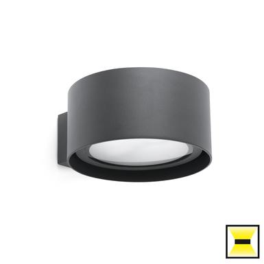 Applique extérieure led Faro Quart Gris anthracite Aluminium 70579