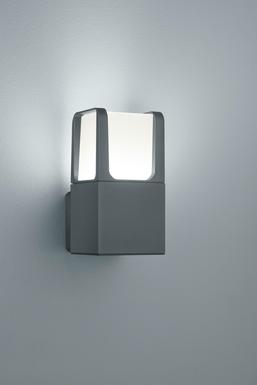 Applique extérieure led Trio Ebro Gris anthracite Fonte d'aluminium 222160142