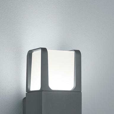 Applique extérieure led Trio Ebro Gris anthracite Fonte d'aluminium 222160142