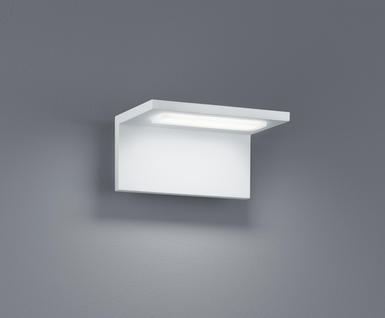 Applique extérieure led Trio Trave Blanc Aluminium 228760101