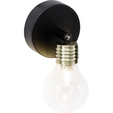Applique industrielle Brilliant Bulb Laiton Verre 21210/76