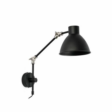 Applique industrielle Faro Celia Noir Métal 40070