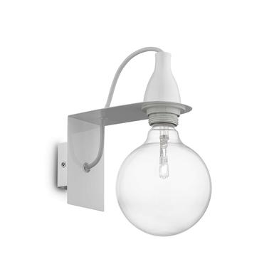 Applique industrielle Ideal lux Minimal Blanc 01 Métal 045191