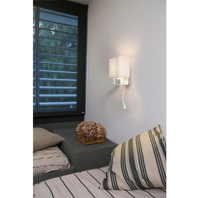 Applique LED Blanche/beige 29982 Vesper Faro Vesper Métal 29982