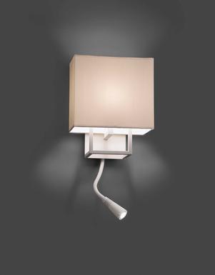 Applique LED Blanche/beige 29982 Vesper Faro Vesper Métal 29982