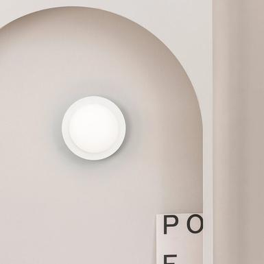 Applique led Faro May Blanc Acier 40095