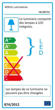 Applique led Lo Select Read Blanc Métal - Verre SL-010004DH WHITE