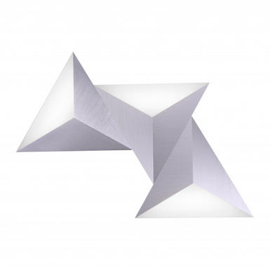 Applique led satellite Neuhaus Q-Tetra Gris Métal - Verre Acrylique 6832-95