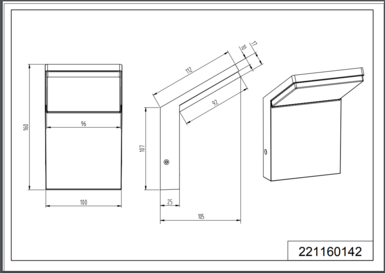 Applique Led Trio Pearl 221160142