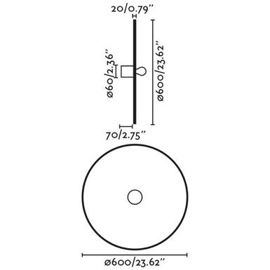 Applique Costas - Faro - H cm - 1xE27 - Rotin - 62173-69