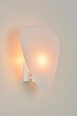 Applique Screen H 42 cm - Papier Murano - Blanc - Market set - 654555