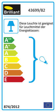 Borne extérieure avec détecteur Brilliant Chorus Acier inoxydable 43699/82