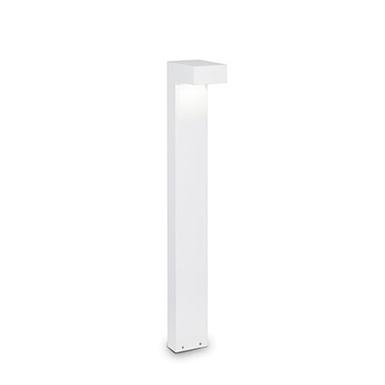 Borne extérieure contemporaine Ideal lux Sirio Blanc Aluminium 115085