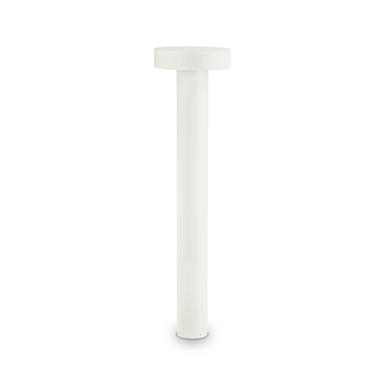 Borne extérieure contemporaine Ideal lux Tesla Blanc 01 Aluminium 153179
