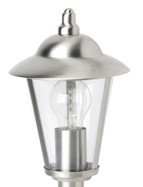 Borne extérieure design Brilliant Neil Gris Métal 40384/82