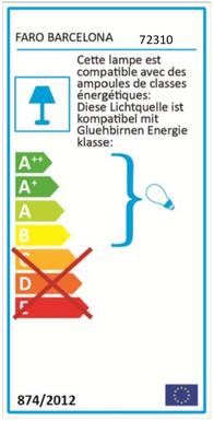 Borne extérieure design Faro SURAT fonte d'aluminium 72310