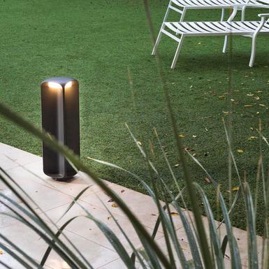 Borne extérieure led Faro Bu-oh Gris anthracite Aluminium 71214