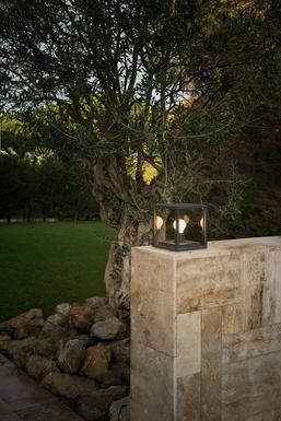 Borne extérieure led Faro Nala Gris anthracite Aluminium 70772