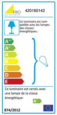 Borne extérieure design Trio Kongo Rouille Plastique 420160142