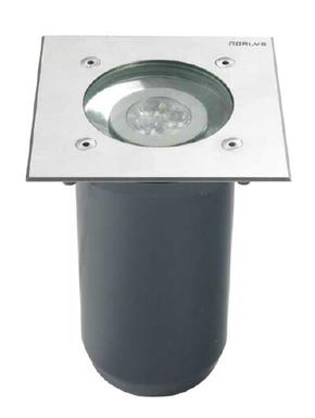 Encastré de sol led extérieur Norlys Rena Aluminium 1551ST