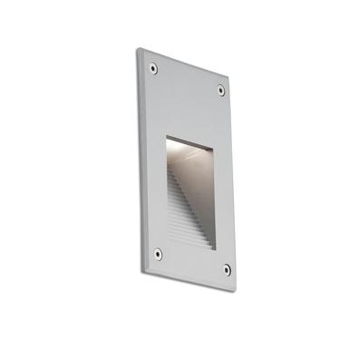 Encastré mural led Faro Filter Gris Aluminium 70450