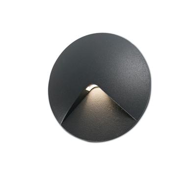 Encastré mural led Faro Uve Gris anthracite Aluminium 70397