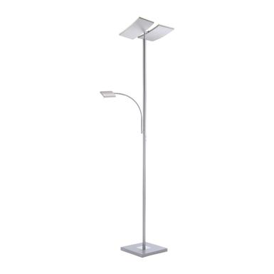 Lampadaire 3 lampes led Leuchten Direkt Ruben Gris Métal 11725-55