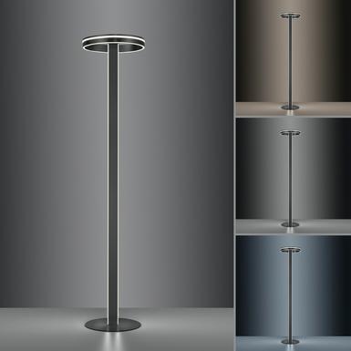 Lampadaire 3 lumières led Neuhaus Q-Vito Gris anthracite Fer 618-13