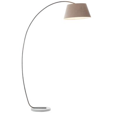 Lampadaire design Brilliant Brok Taupe Béton 92712/20