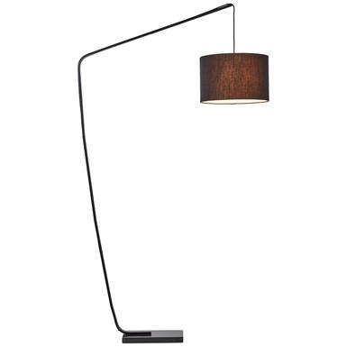 Lampadaire design Brilliant Daria Noir Marbre 93041/06