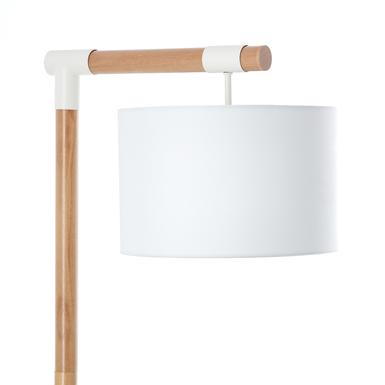 Lampadaire design Brilliant Eloi Beige Bois 92820/09