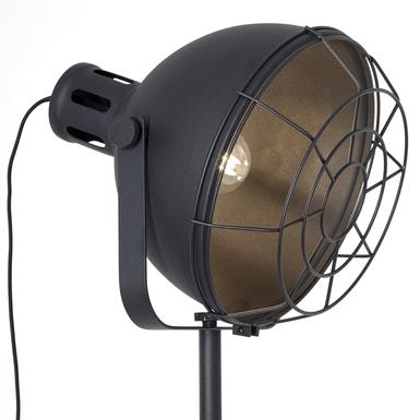 Lampadaire design Brilliant Jesper Noir Métal 23759/06