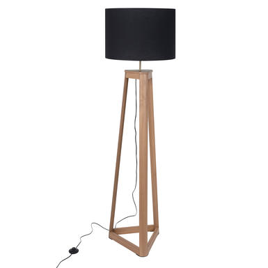 Lampadaire design Corep Honoré Noir Bois PR503540