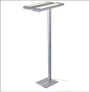 lampadaire design Declic Gris Aluminium 157152