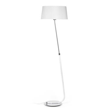 Lampadaire design Faro Hotel Abat-jour Blanc Métal 29943