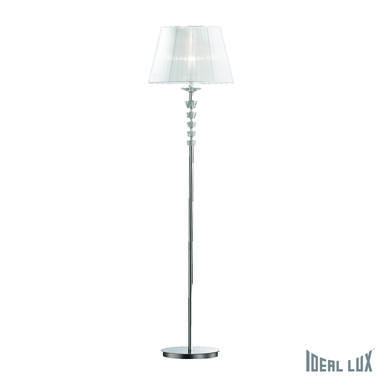 Lampadaire design Ideal lux Pegaso Chrome Métal 059228