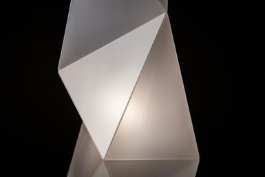 Lampadaire design Slamp Diamond Blanc 01 Technopolymère DIA39PFO0003J