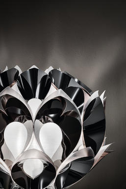 Lampadaire design Slamp Flora Chrome Technopolymère FLO85PST0000PE_000
