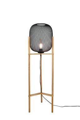 Lampadaire design Trio Calimero Noir Métal R40561032