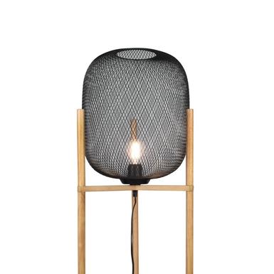 Lampadaire design Trio Calimero Noir Métal R40561032