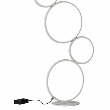 Lampadaire design Trio Rondo Blanc Métal 422610531